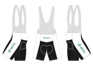 Spodenki kolarskie z nadrukiem